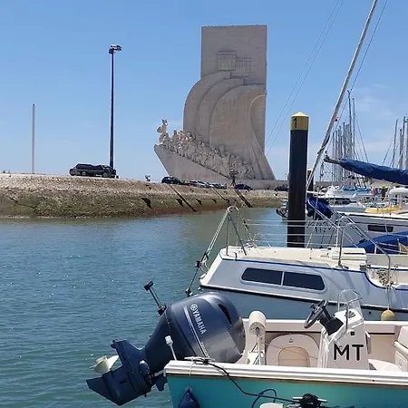 Sailboat In Belem, Romantic Sleep, Romantic Night. * Lisbon